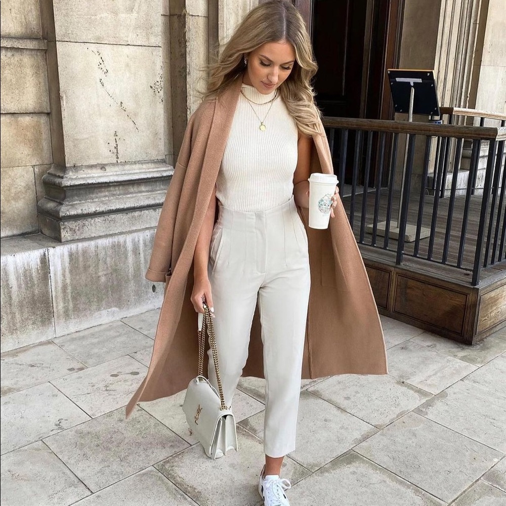 Last☄️Mango Midi coat NWT bloggers favorite - Picture 11 of 16